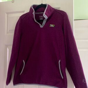 LL Bean Fleece Pullover